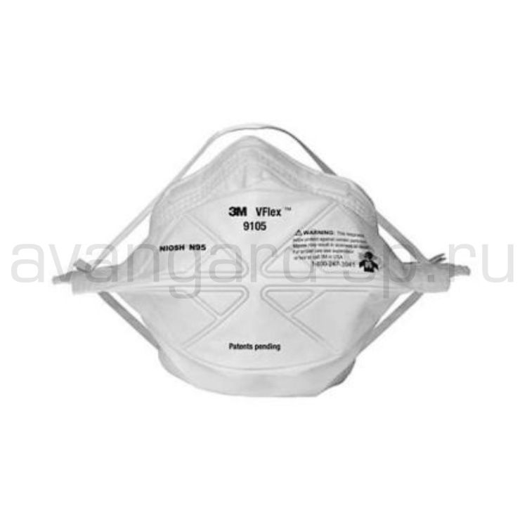 Респиратор 3М 9101 VFLEX без клапана цена