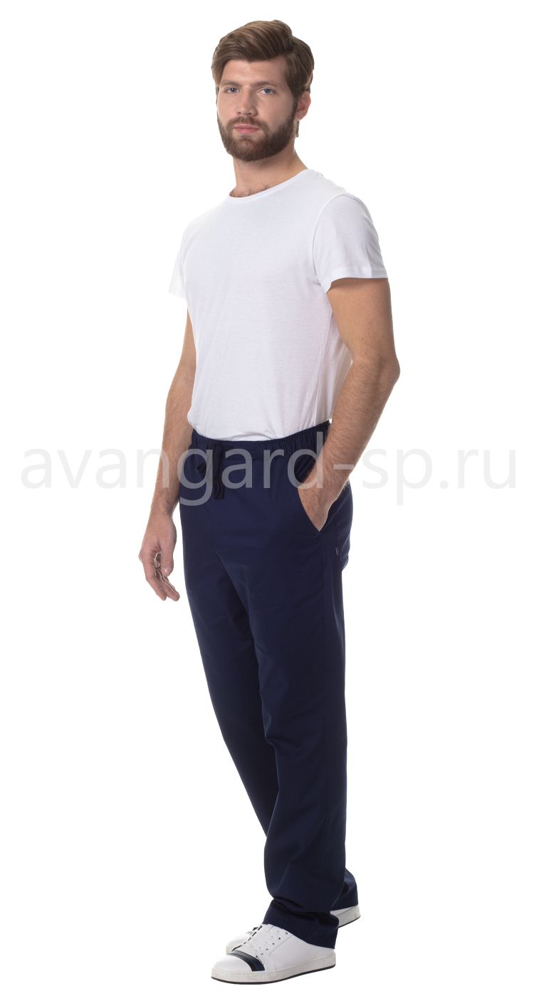 Брюки мужские "Лацио" цв. синий цена